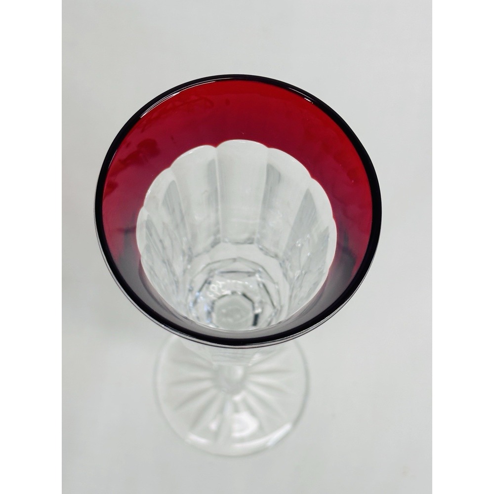 Waterford Crystal Simply Red champagne, flute Cased Ruby Crimson - Picture 6 of 11